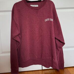 Cuffys Cape Cod Dark Red Sweatshirt